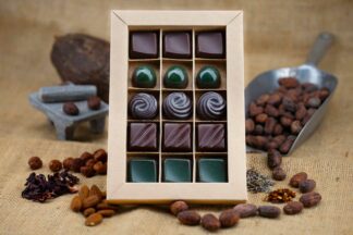 Boîte de chocolats - 15 bouchées - BIO